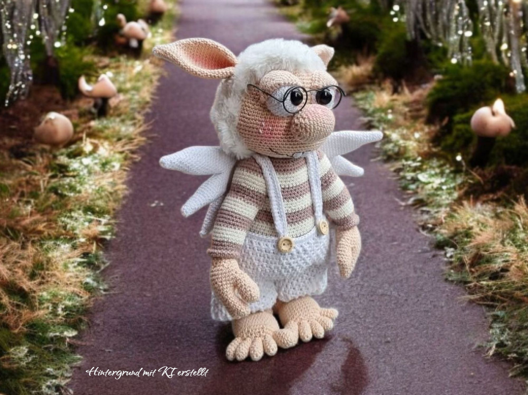 Häkelanleitung Elfie Engel