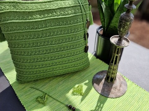 Zeitgeist, Häkelanleitung für Dekokissen und Tischläufer