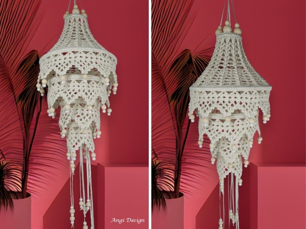 Häkelanleitung Lampion "boho chic" - Bild 10