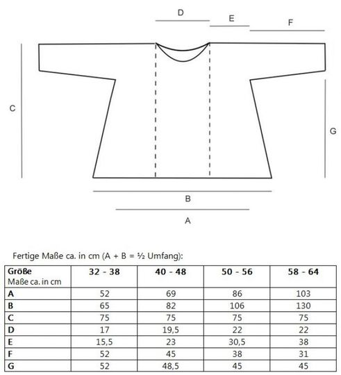 Jamaila - Tunic, Vest, Cardigan - Sizes 32 - 64 / S - 5XL