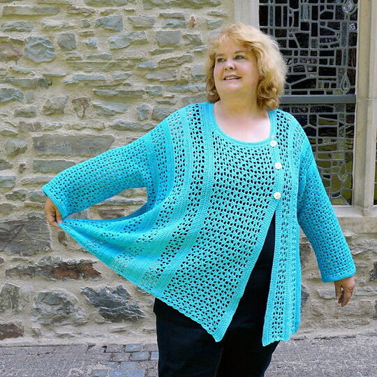 Jamaila - Tunic, Vest, Cardigan - Sizes 32 - 64 / S - 5XL