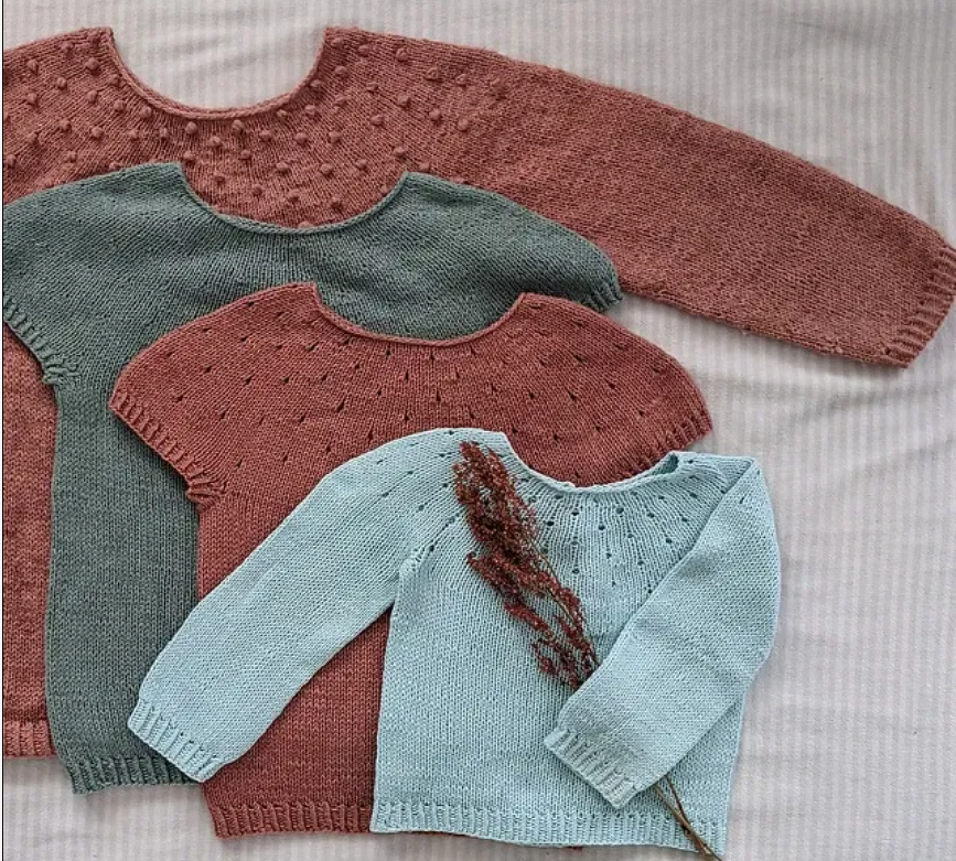 Knitting pattern, Lihan sweater KIDS, 0m-13y - Image 5