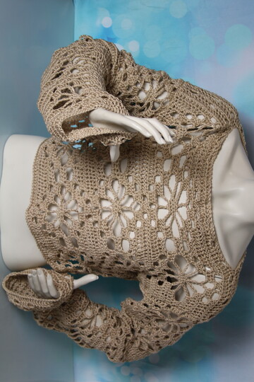 Häkelmuster - Flower Butterfly Shirt Sweater crochet pattern