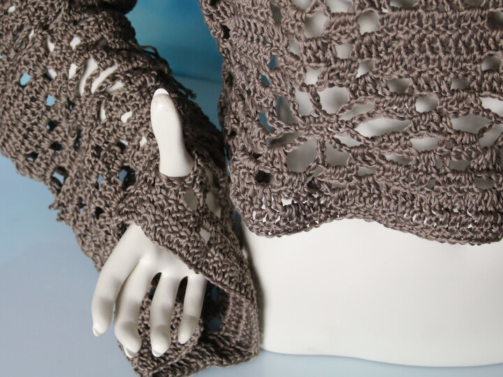 Häkelmuster - Flower Butterfly Shirt Sweater crochet pattern