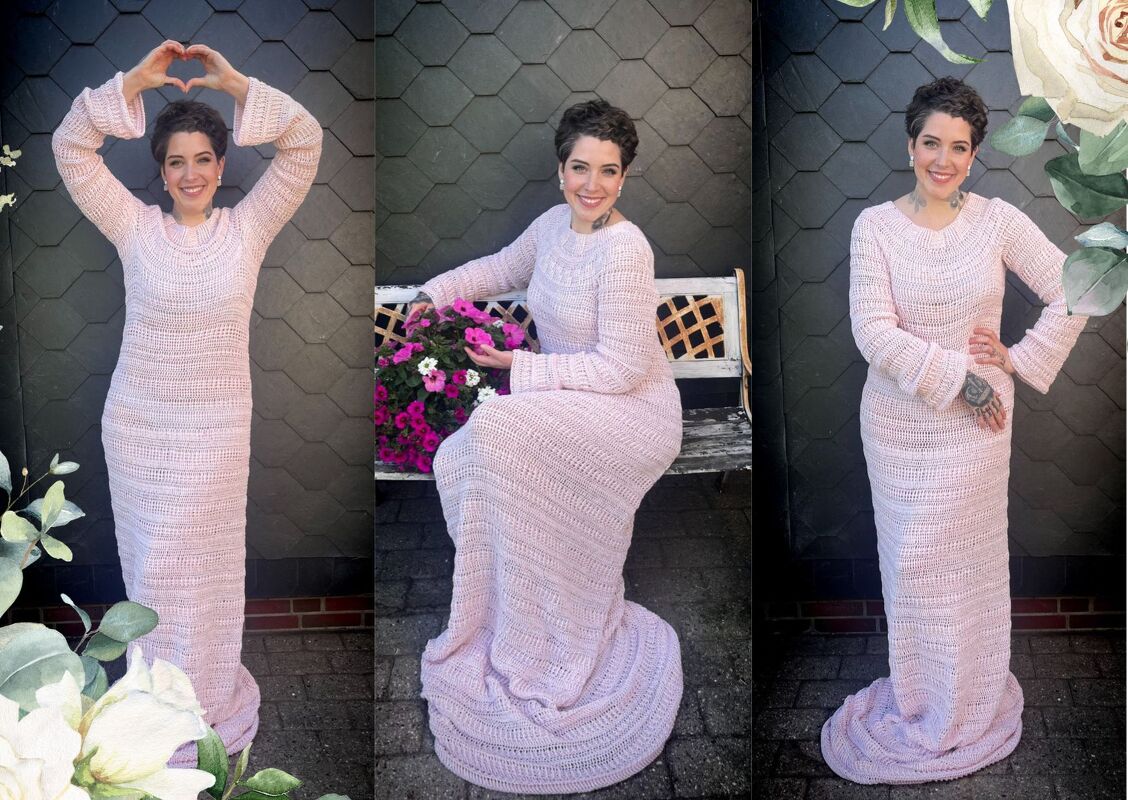 Häkelanleitung Brautkleid "BALTIC QUEEN"