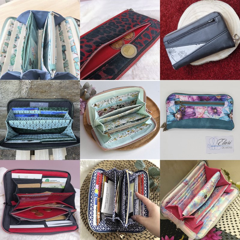 Nähanleitung Geldbeutel Stella Big - Bild 5