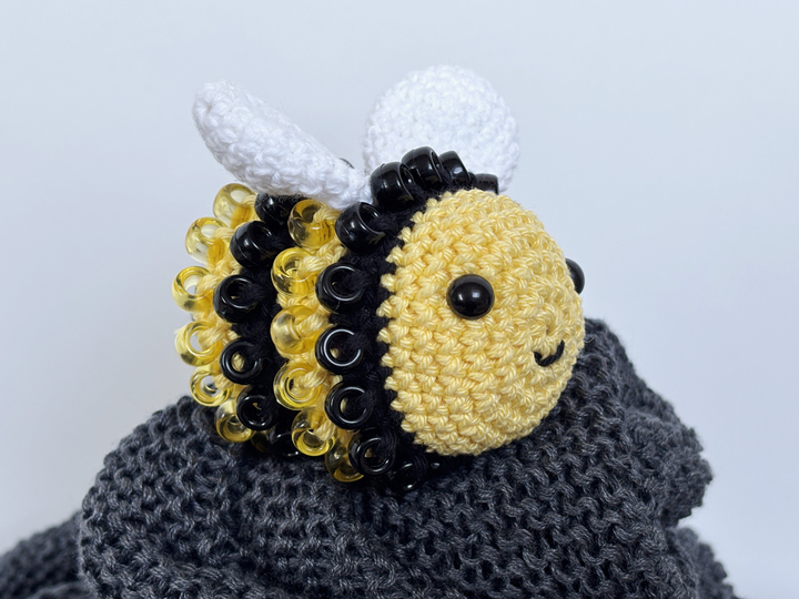 Fidget Biene, Amigurumi Biene, Fidget Spielzeug, Honigbiene, Hummel häkeln