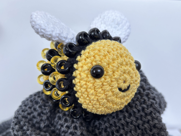 Fidget Biene, Amigurumi Biene, Fidget Spielzeug, Honigbiene, Hummel häkeln