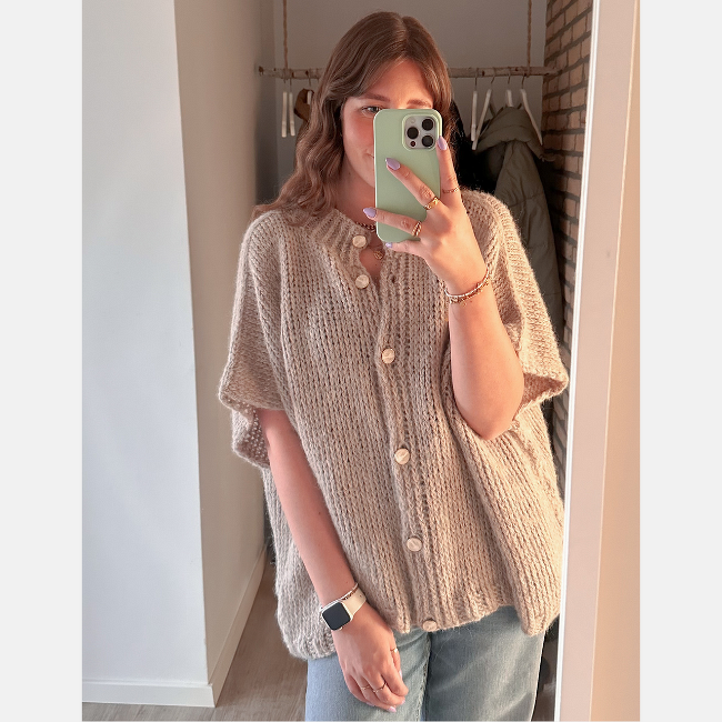 Cardigan Hannes short-sleeved – Knitting Pattern | German & English - Image 5