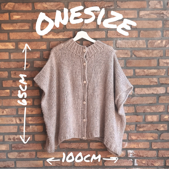 Cardigan Hannes short-sleeved – Knitting Pattern | German & English