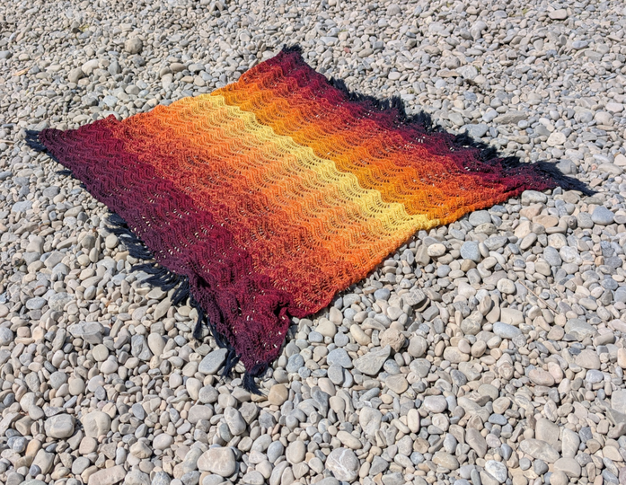 Crochet Pattern Cloth "African Day"