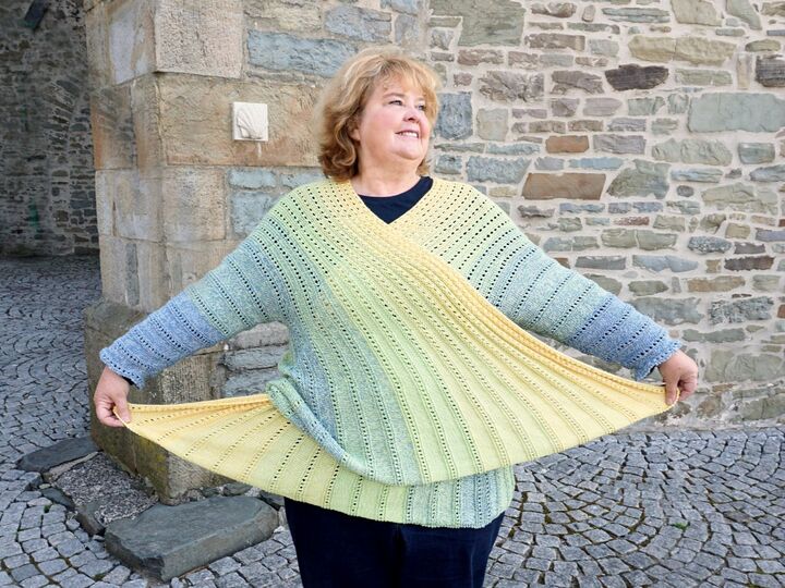 Lismeja, cardigan- vest - tunic, sizes 34 - 60, S - 4XL