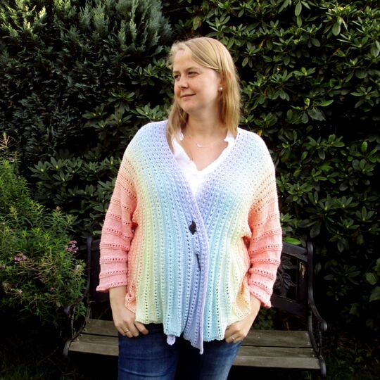 Lismeja, cardigan- vest - tunic, sizes 34 - 60, S - 4XL