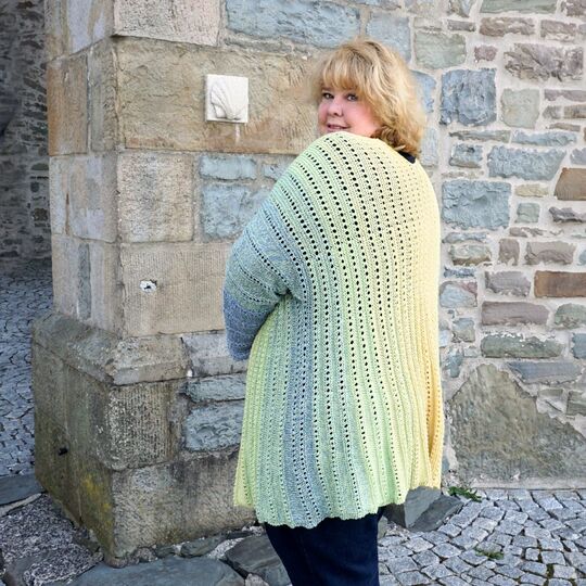 Lismeja, cardigan- vest - tunic, sizes 34 - 60, S - 4XL