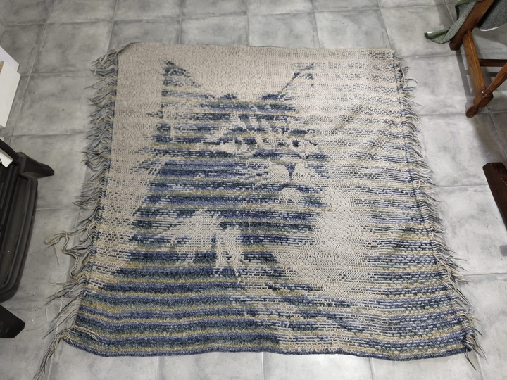 Overlay Mosaic Crochet pattern, "Brown Cat", PDF instant download, English
