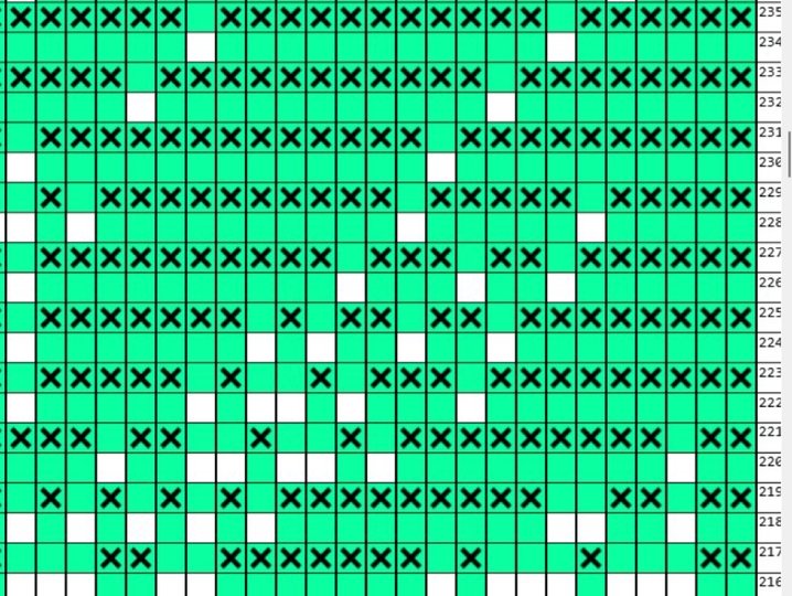 Overlay Mosaic Crochet pattern "Feline Look", PDF instant download, English