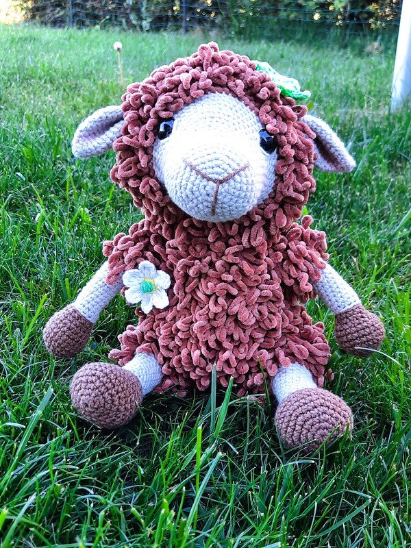 Häkelanleitung Schaf Stine,  Puppe, PDF Deutsch, Spielzeug, Amigurumi - Bild 2