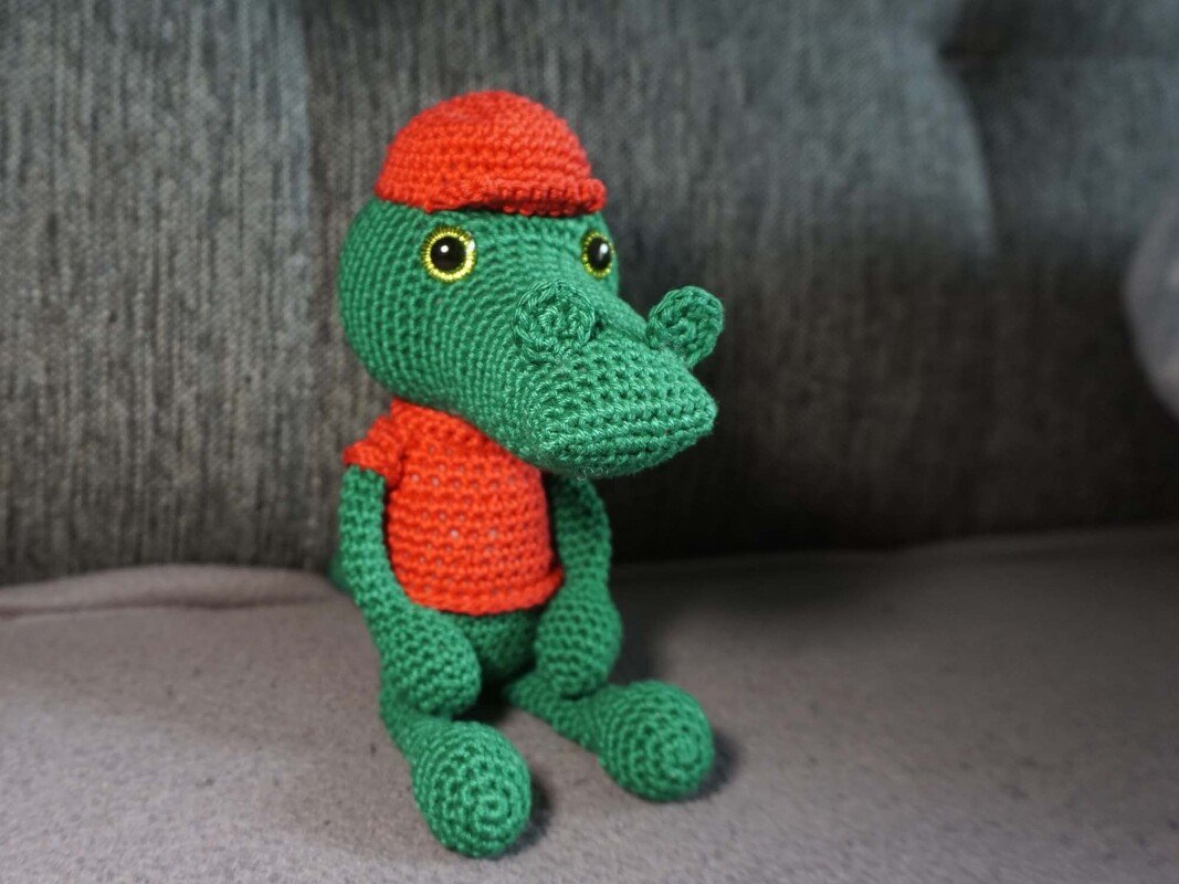Crochet Pattern: Crocodile Croco!