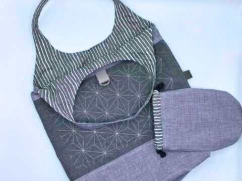 Beuteltasche Trude-Beutel to go - digitale Nähanleitung inkl. SM