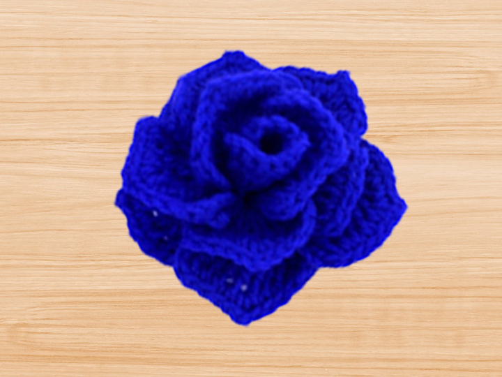 Crochet 3D Flower Pattern