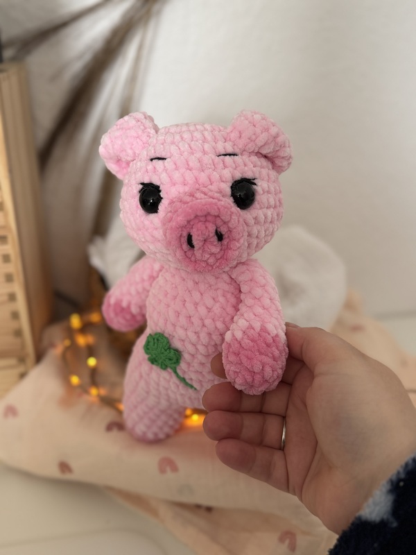 Häkelanleitung- Schwein- Glücksschwein