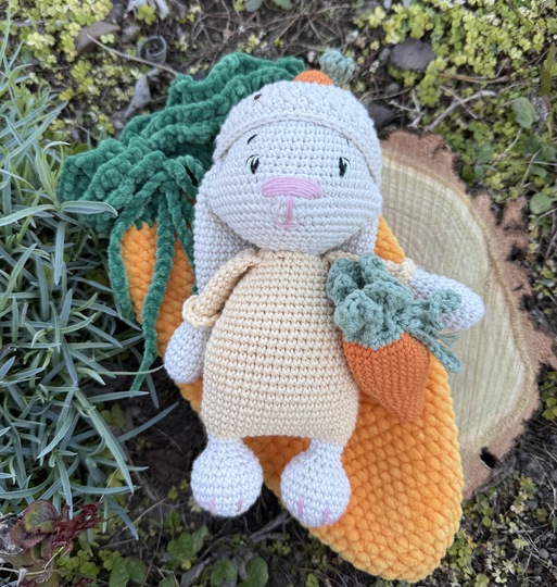 Hoppsi - der Osterhase | PDF Anleitung | Amigurumi Hase | Kaninchen häkeln