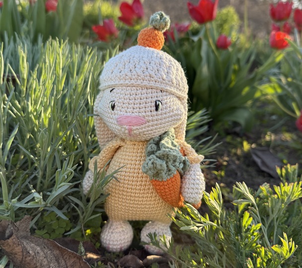 Hoppsi - der Osterhase | PDF Anleitung | Amigurumi Hase | Kaninchen häkeln
