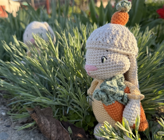Hoppsi - der Osterhase | PDF Anleitung | Amigurumi Hase | Kaninchen häkeln