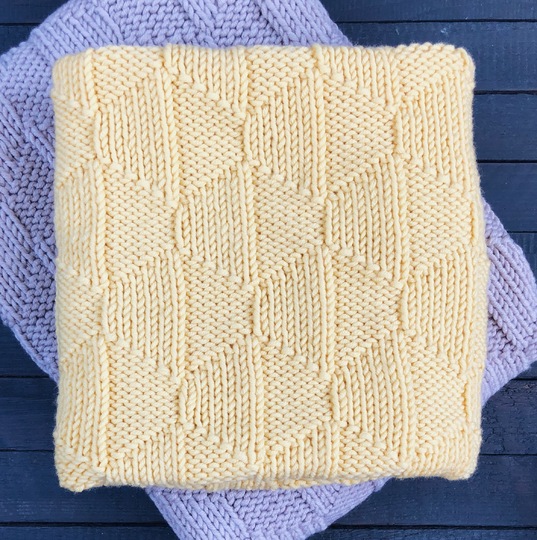 Astrid Blanket Knitting Pattern by Woolture