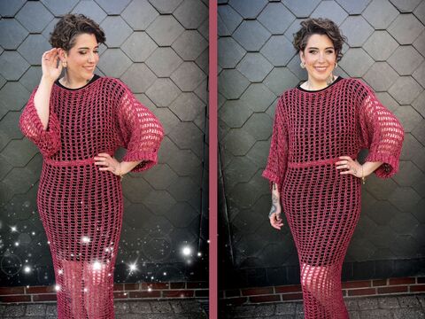 1-BOBBEL-KLEID "ROSES AND FUN"