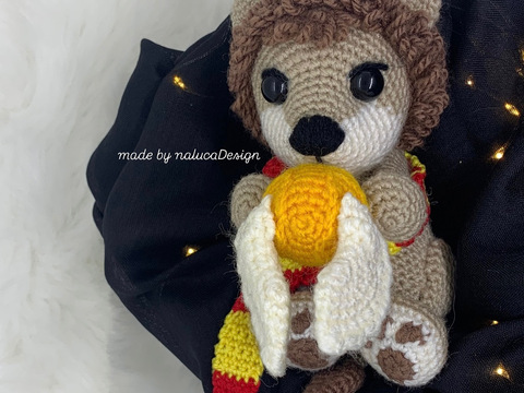 PDF Anleitung Deutsch Häkelanleitung Löwe Amigurumi