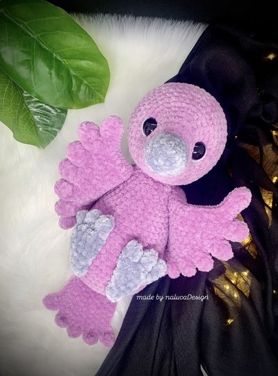 PDF Anleitung Deutsch Häkelanleitung Rabe Vogel Amigurumi