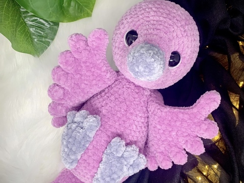 PDF Anleitung Deutsch Häkelanleitung Rabe Vogel Amigurumi