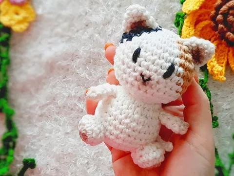 Beautiful Kitten Crochet Pattern
