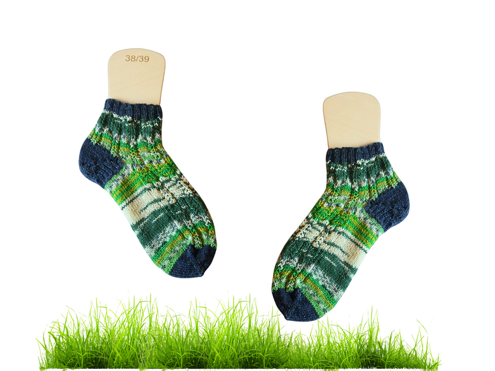 Masshigura: Strickanleitung für trendy Toe-up-Socke