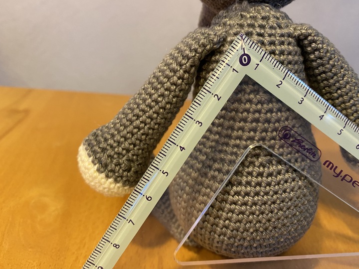 Elefant Ella (oder Elmo) gehäkelte Tiere (ca. 27cm)