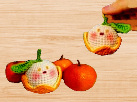 Amigurumi orange pattern