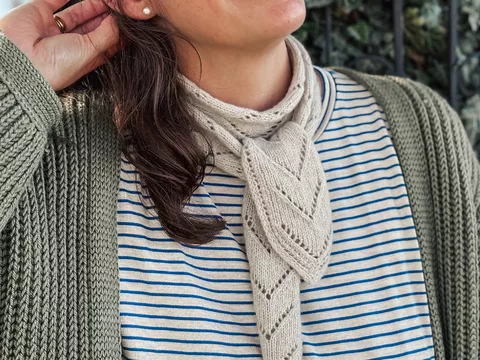 Serenas LaceScarf | Strickanleitung | Minischal