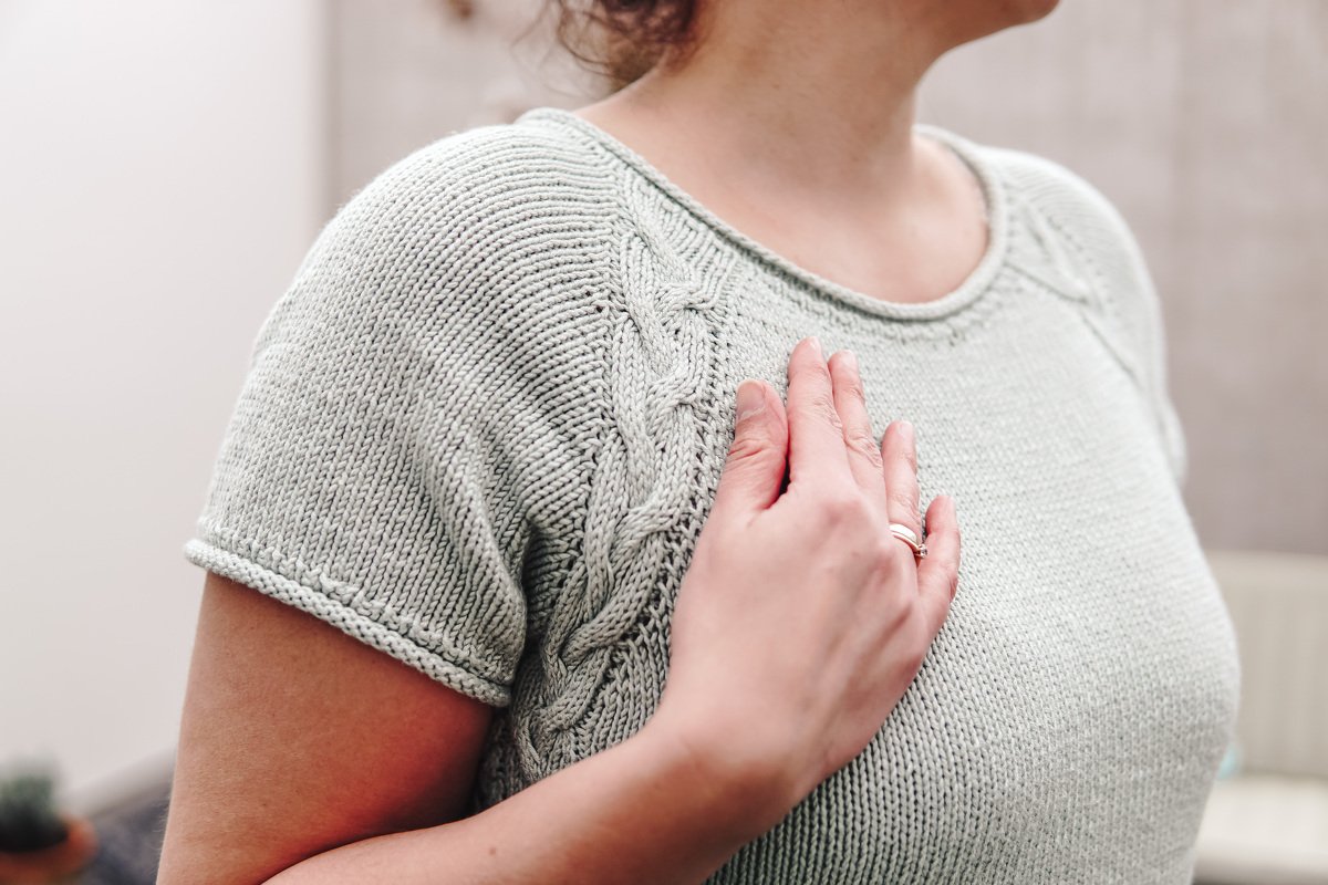 Ricardas SummerTee | knittingpattern | knitted tee - Image 3