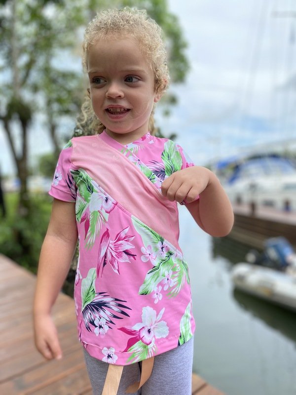 Schnittmuster Shirt für Mädchen Fran Gr. 74-164 - Bild 4