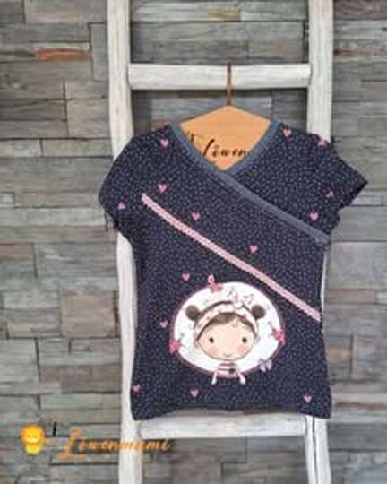 Schnittmuster Shirt für Mädchen Fran Gr. 74-164