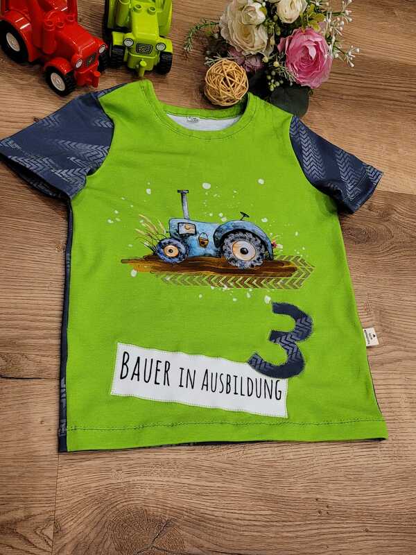 Schnittmuster Basicshirt Shirt für Jungen Jamie Gr. 80-164 - Bild 13