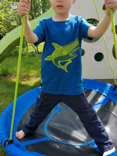 Schnittmuster Basicshirt Shirt für Jungen Jamie Gr. 80-164