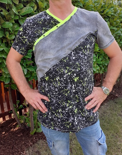 Schnittmuster Shirt für Herren Fran Gr. 42-68