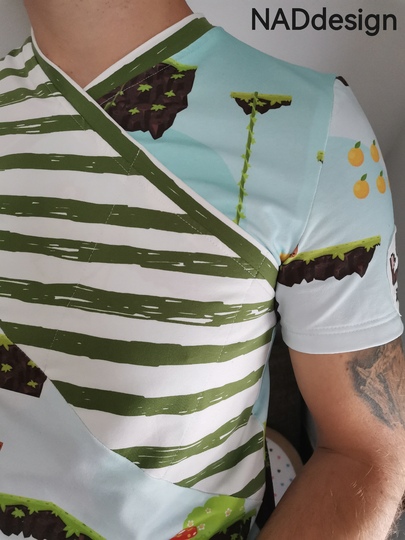 Schnittmuster Shirt für Herren Fran Gr. 42-68