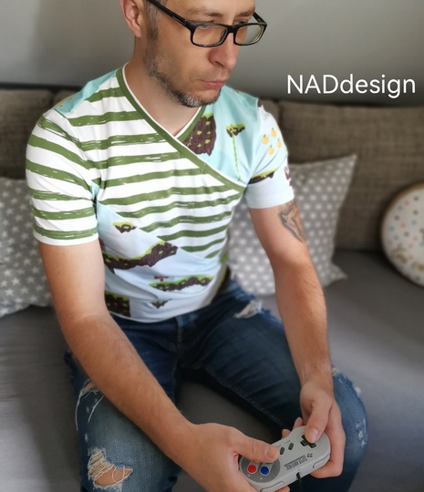 Schnittmuster Shirt für Herren Fran Gr. 42-68