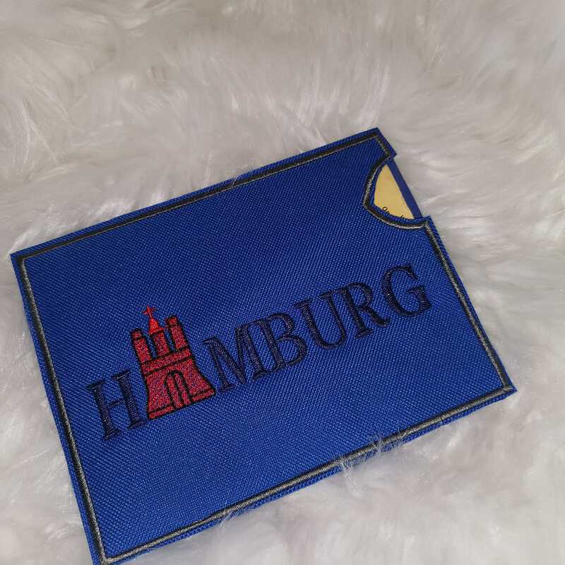 Kreatives Gestalten: Stickmuster Hamburg in 8 verschiedenen Größen - Bild 2