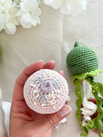 Häkelanleitung Baby Qualle Rosalie und ihre Meeresfrüchtchen