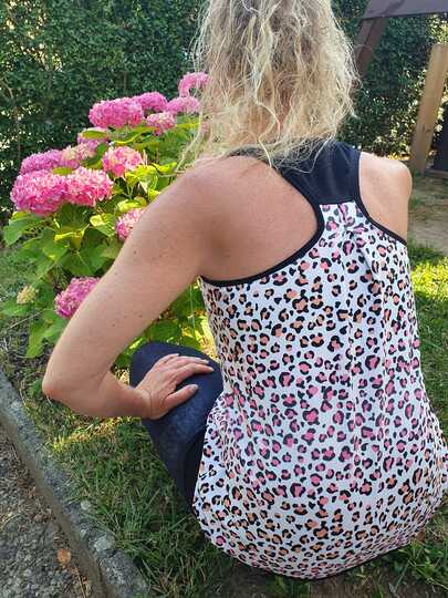 Schnittmuster Schlaf- und Strandkleid Racerback Kira für Damen Gr. 32-52