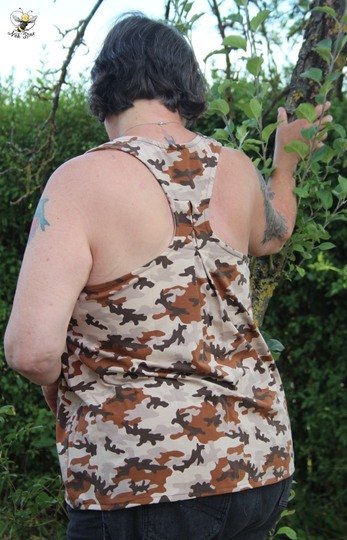 Schnittmuster Schlaf- und Strandkleid Racerback Kira für Damen Gr. 32-52